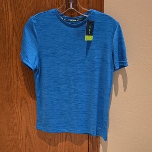 TEK GEAR Dry Tek Vibrant Blue Kids Short Sleeve Tee